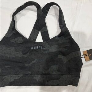 NOBULL Women's Dark Camo Sports Bra